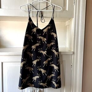 June & Hudson Strappy Tie Dress - S